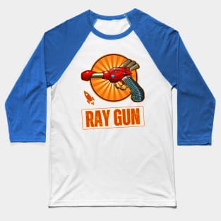 Cool Sci Fi Ray Gun Baseball T-Shirt